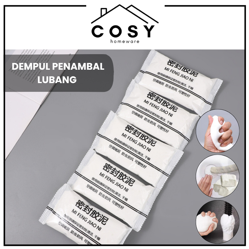 COSY Dempul Penambal Lubang Dinding Magic Serbaguna / Perbaikan Lubang Instan Dempul Tembok /