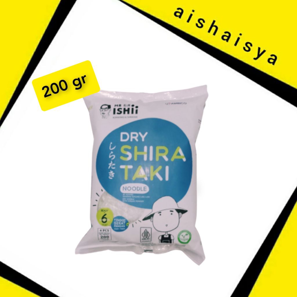 

Ambico Mie Shirataki Kering 200gr Kemasan Baru Dry Shirataki Noodle