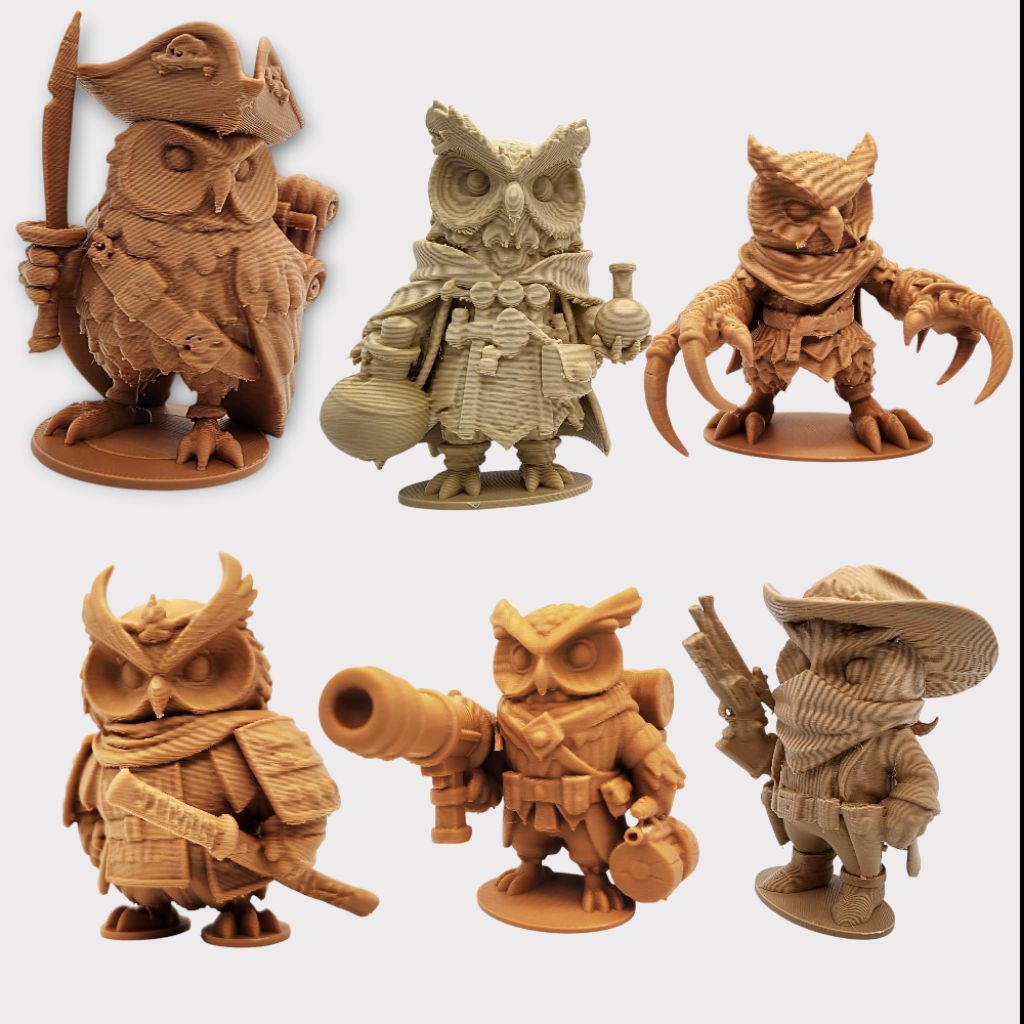 Actin Figure The Samurai- Owis and Dragon  Miniatur
