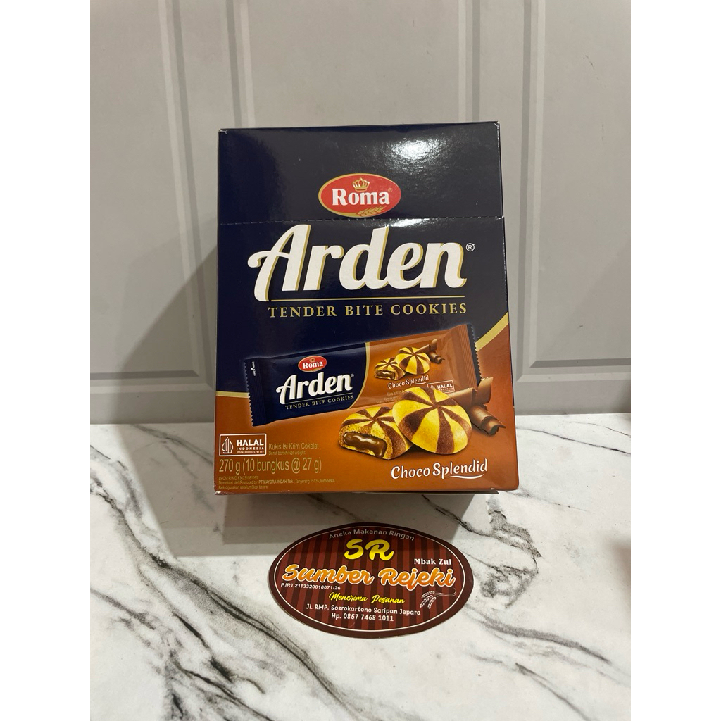 

ROMA ARDEN TENDER BITE COOKIES ISI 10 bungkus