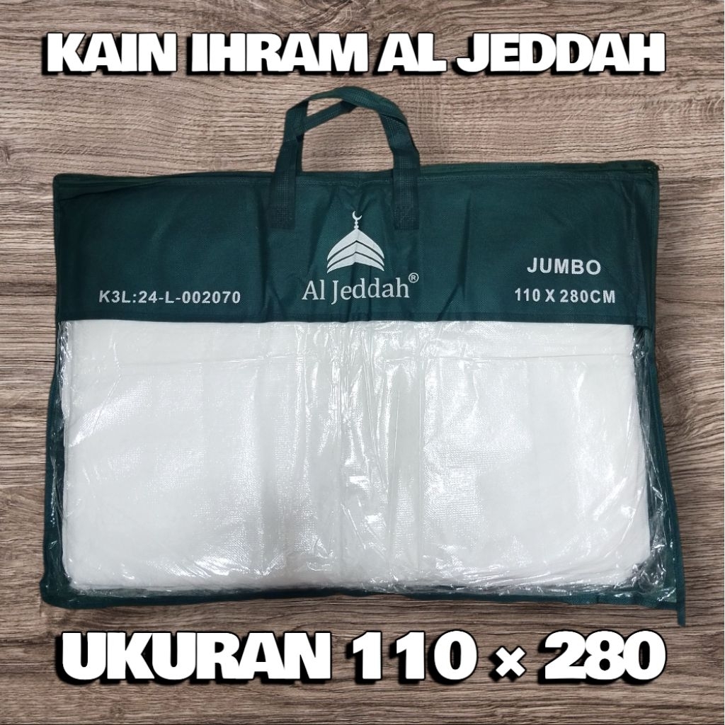 Kain ihrom Pria Dewasa Jumbo Al Jeddah