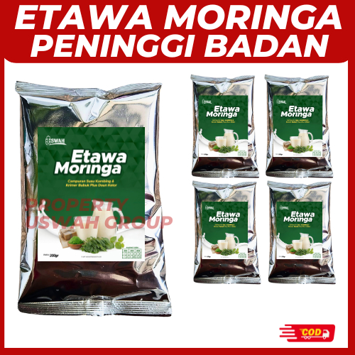 

Susu Kambing Etawa Moringa Untuk Penambah Tinggi Badan Cepat Aman & Halal