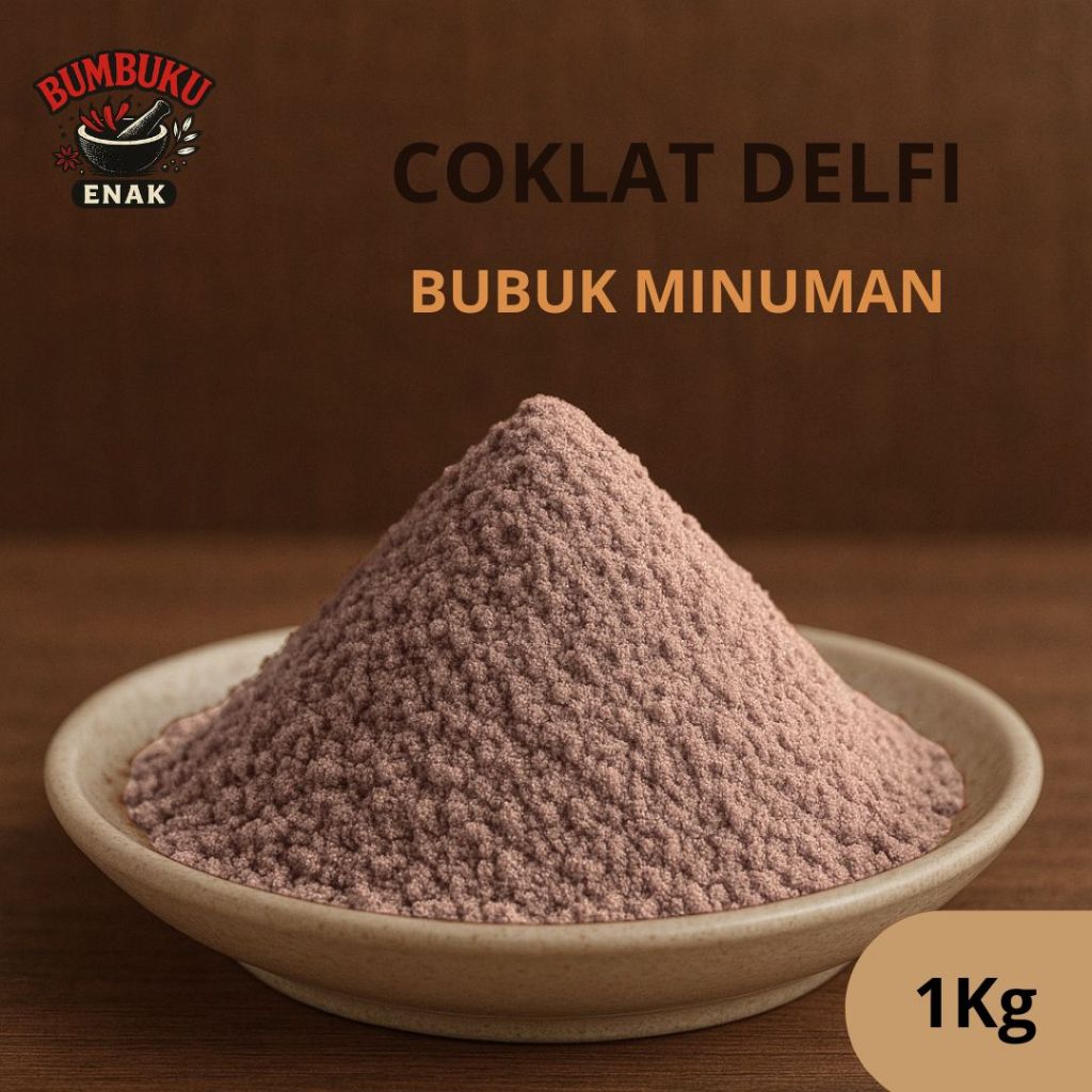 

Bubuk Minuman Rasa Coklat Delfi 100Kg– Coklat Premium Lezat untuk Cafe, Usaha Boba & Minuman Dingin
