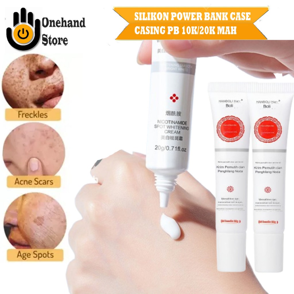 HANBOLI Obat Salep Cream Ampuh Menghilangkan Flek Bintik Hitam Jerawat dan Bekas Jerawat