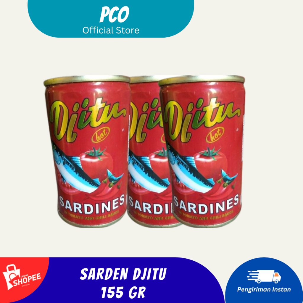 

Seafood Sarden Kaleng Djitu 155 gr