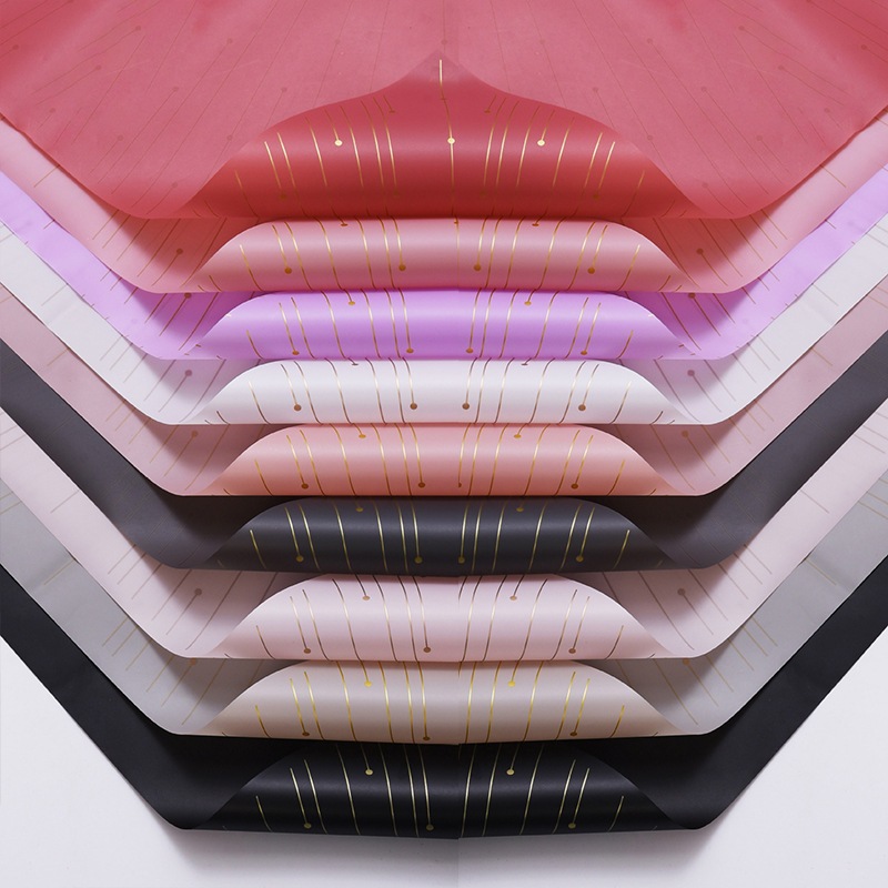 

[ 20 LEMBAR ] Flower Wrapping Meteor Starlight Kertas Bunga/Buket Wrapping Bouquet KB6081