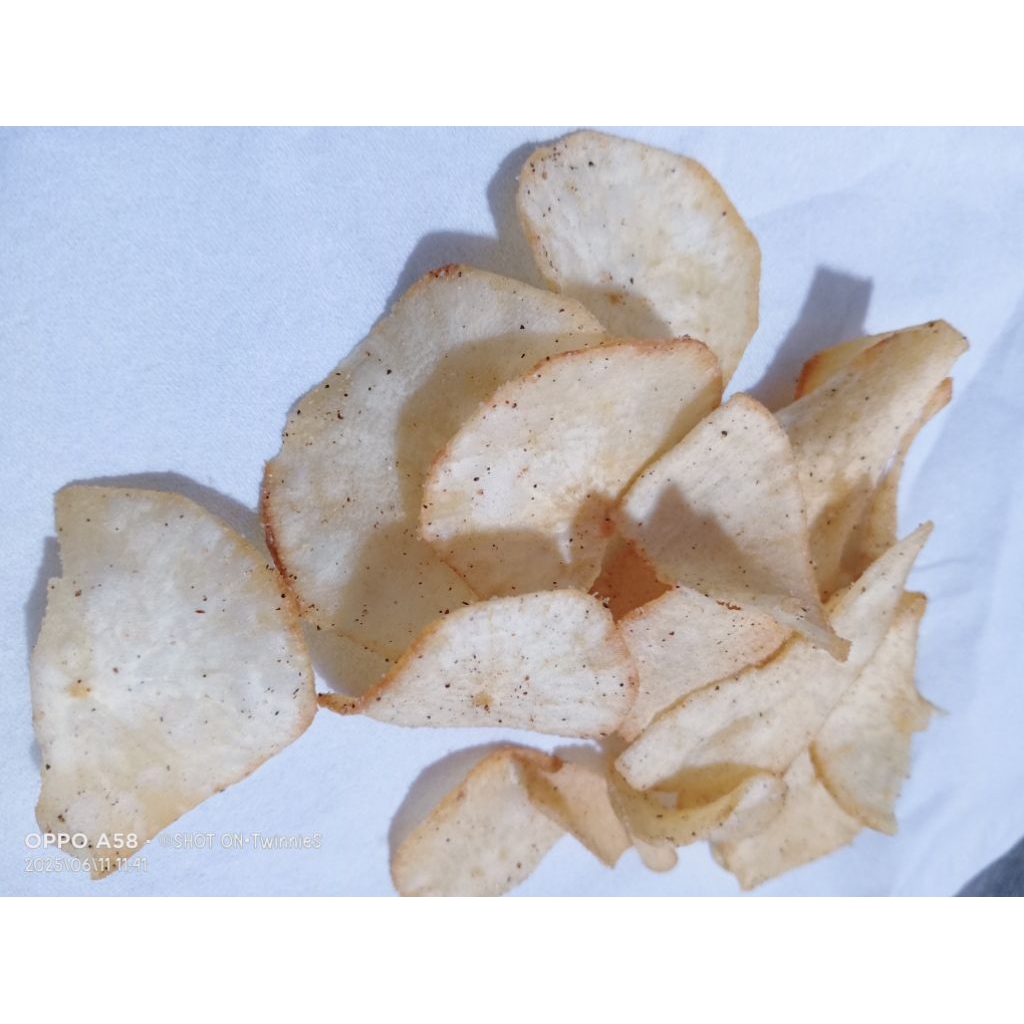 

kripik singkong lada hitam