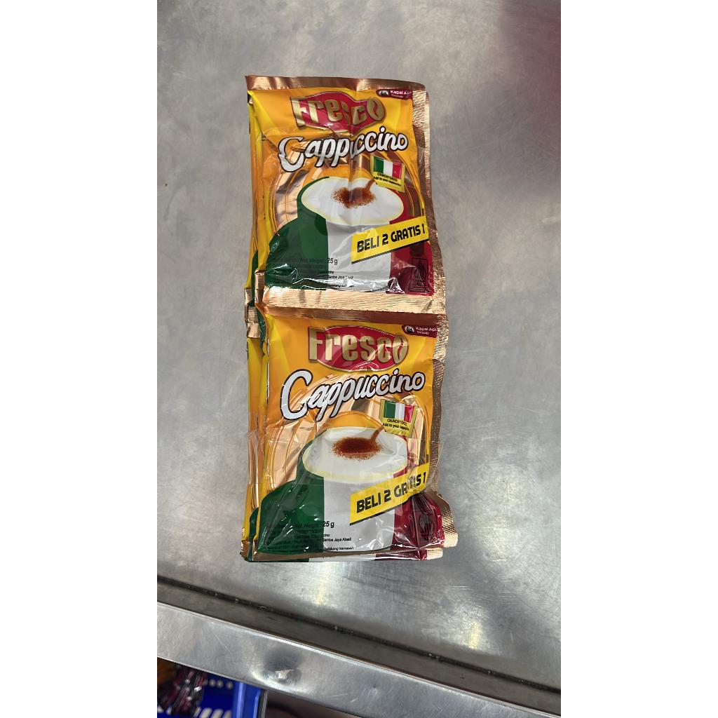

Kopi Sachet Fresco Cappuccino 25gr