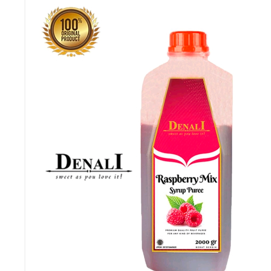 

Denali Puree - Fruit Mix rasa Raspberry 2 Kg