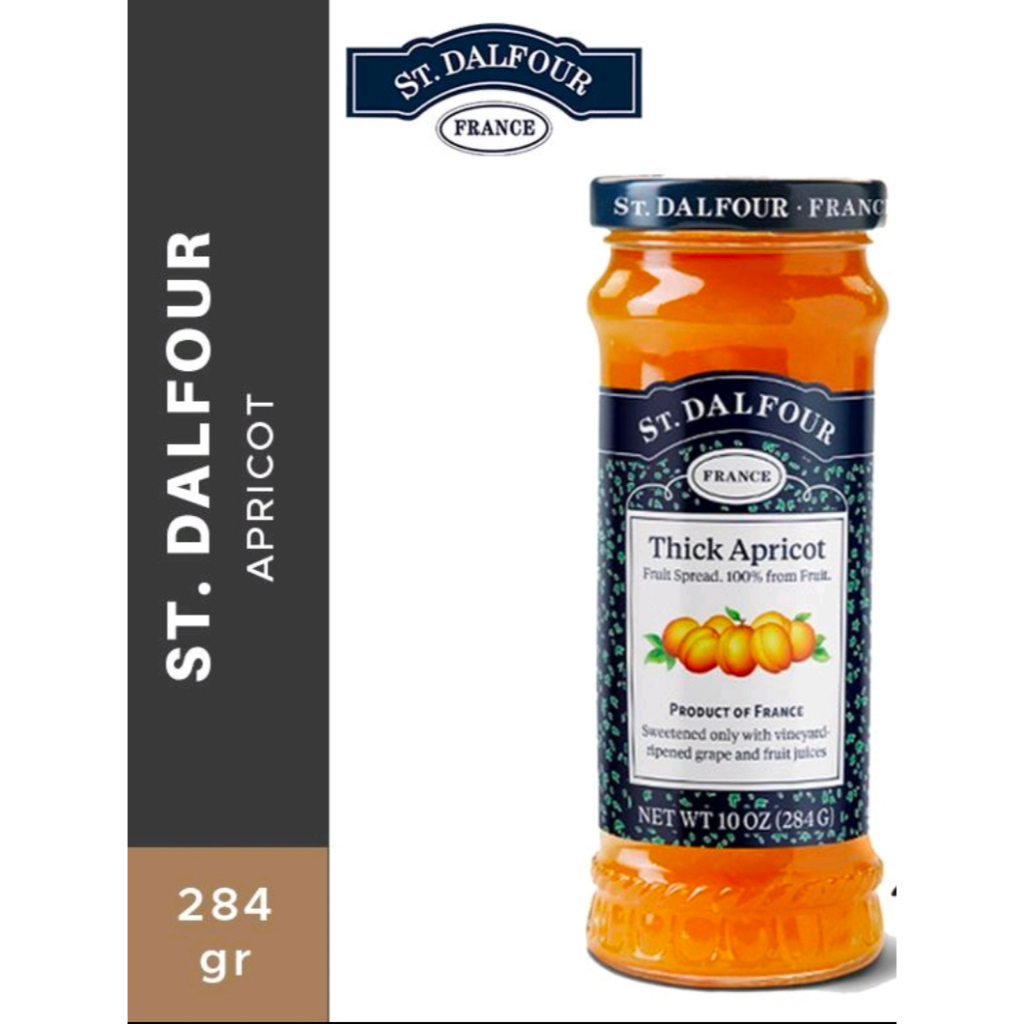 

Selai St. Dalfour rasa Apricot 284 Gram