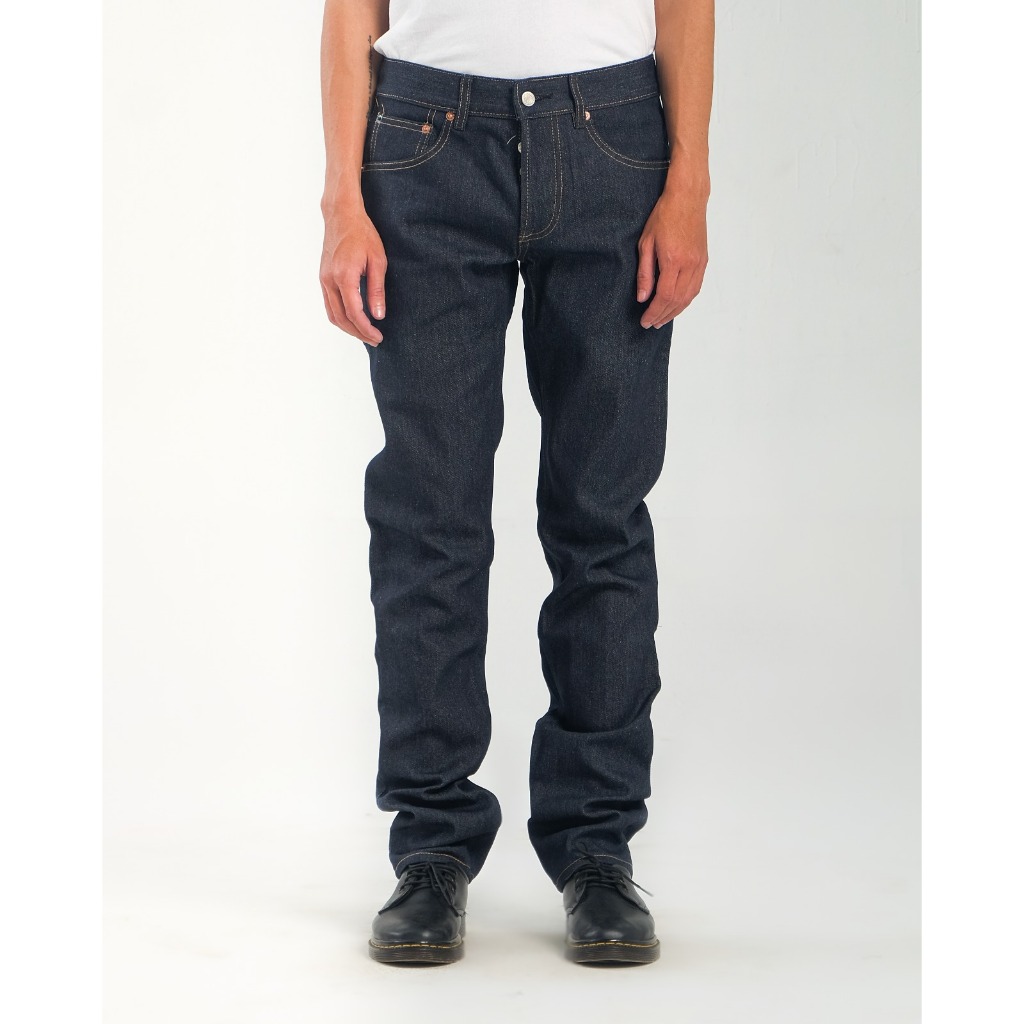 Pot Meets Pop Denim - Pmp Denim Pipes Blue - 13,75 Oz