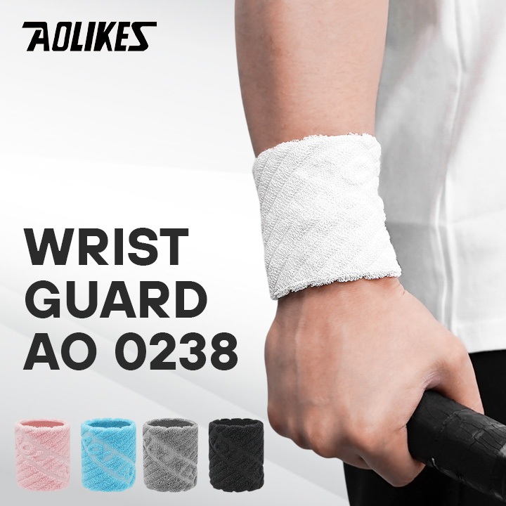 Aolikes 0238 Original Wrist Guard 1PCS Pelindung Pergelangan Tangan Sport Support Brace Fitness Gym 