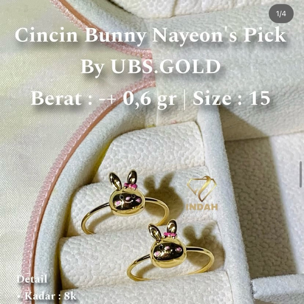 cincin bunny nayeon ubs 8K