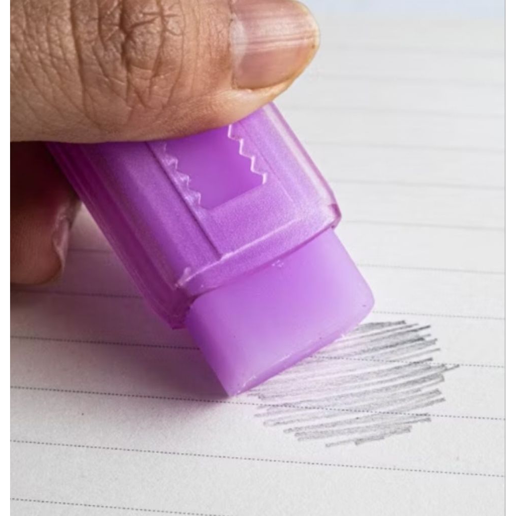 

penghapus pensil eraser penghapus model cutter penghapus sorong cantik unik