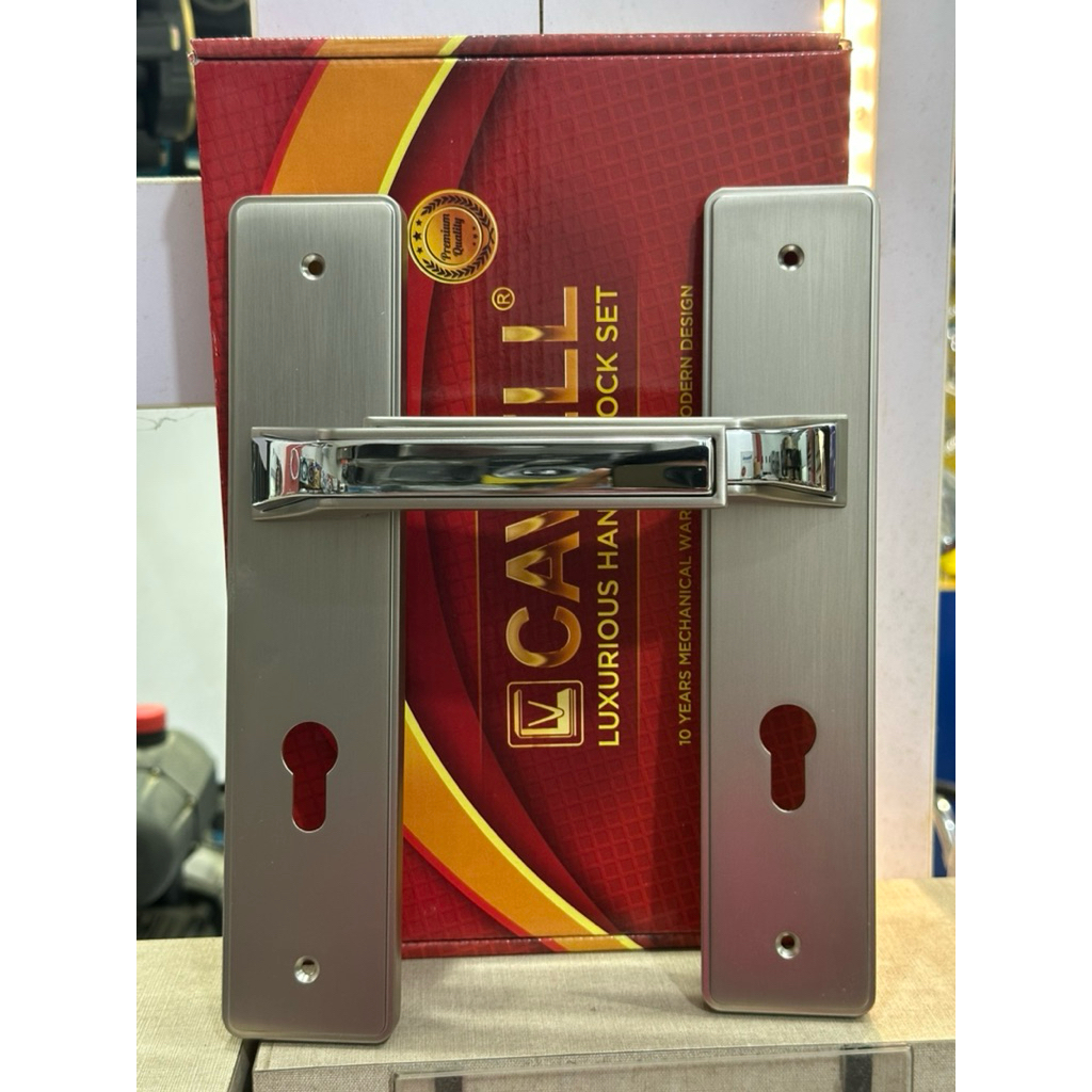 Kunci pintu besar 24cm CAVELL SUS 304 Lengkap 1 set