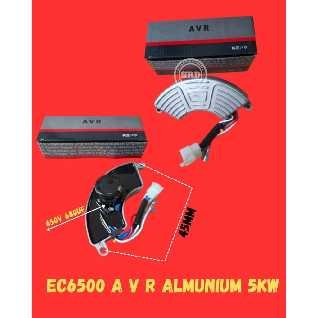 Avr almunium 680uf genset ec6500-8000watt