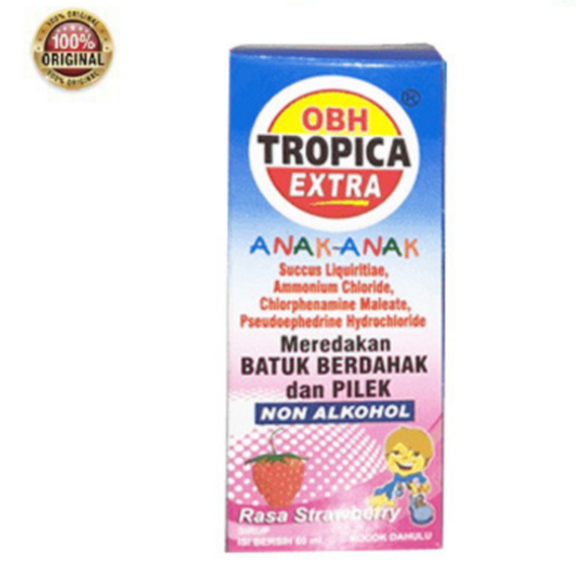Obh Tropica Extra  Sirup Strawberry 60 ml / Obh Tropica Extra Sirup 60 ml Jeruk