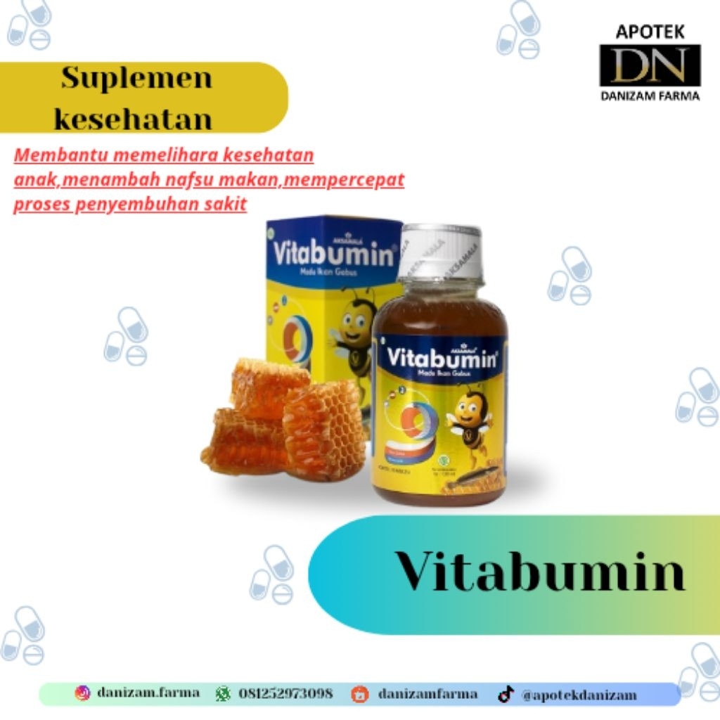 Vitabumin madu ikan gabus