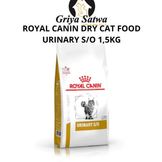 Royal Canin Urinary S/O Dry Cat Food 1,5kg / Royal Canin Urinary 1,5kg Makanan Kering Kucing