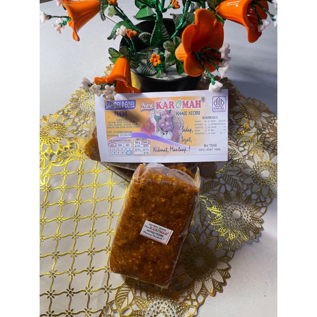 

Sambel Pecel Karomah ASLI Kediri cabang karawang