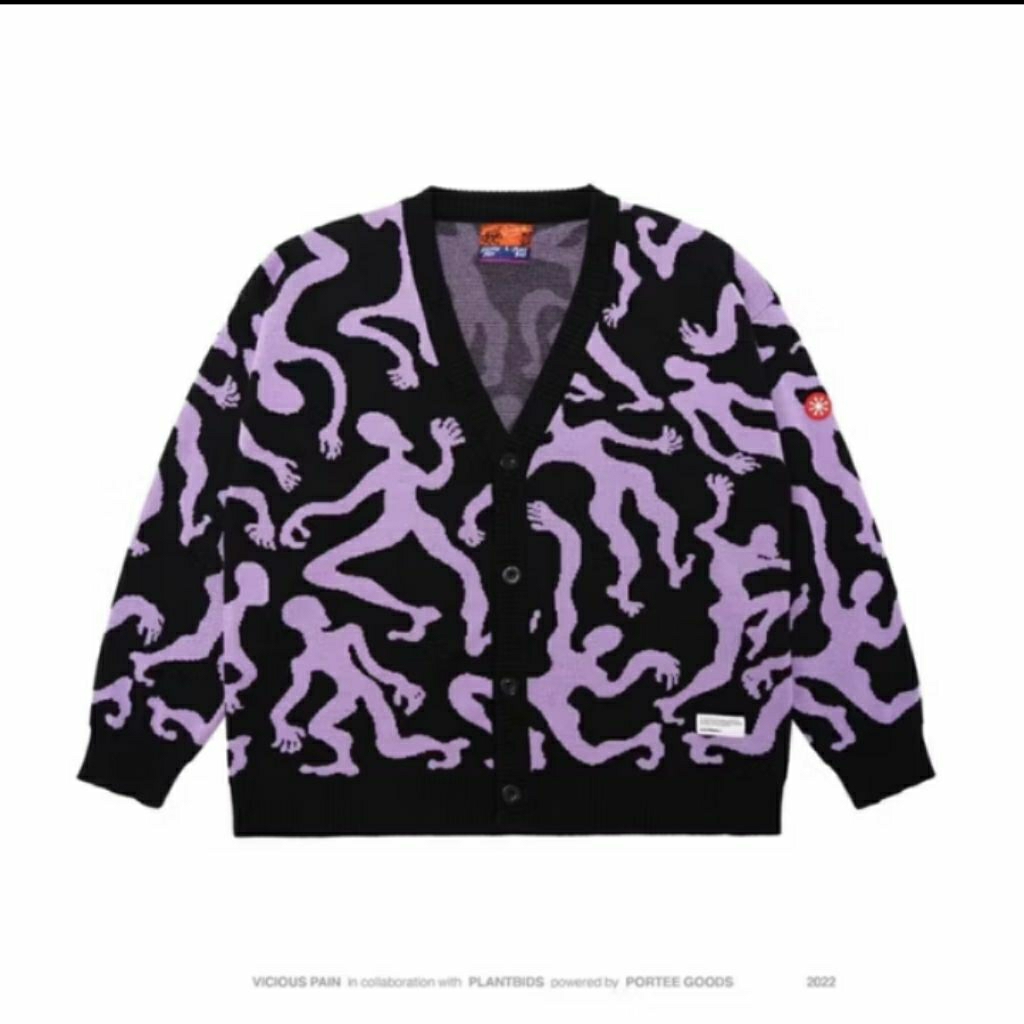 CARDIGAN VICIOUS PAIN X PLAINBIRD