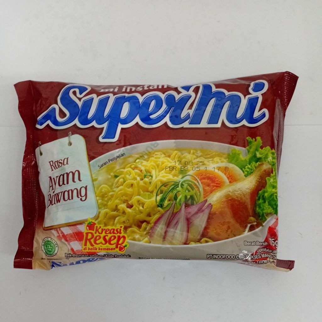 

SUPERMI - MIE KUAH INSTAN AYAM BAWANG 75g
