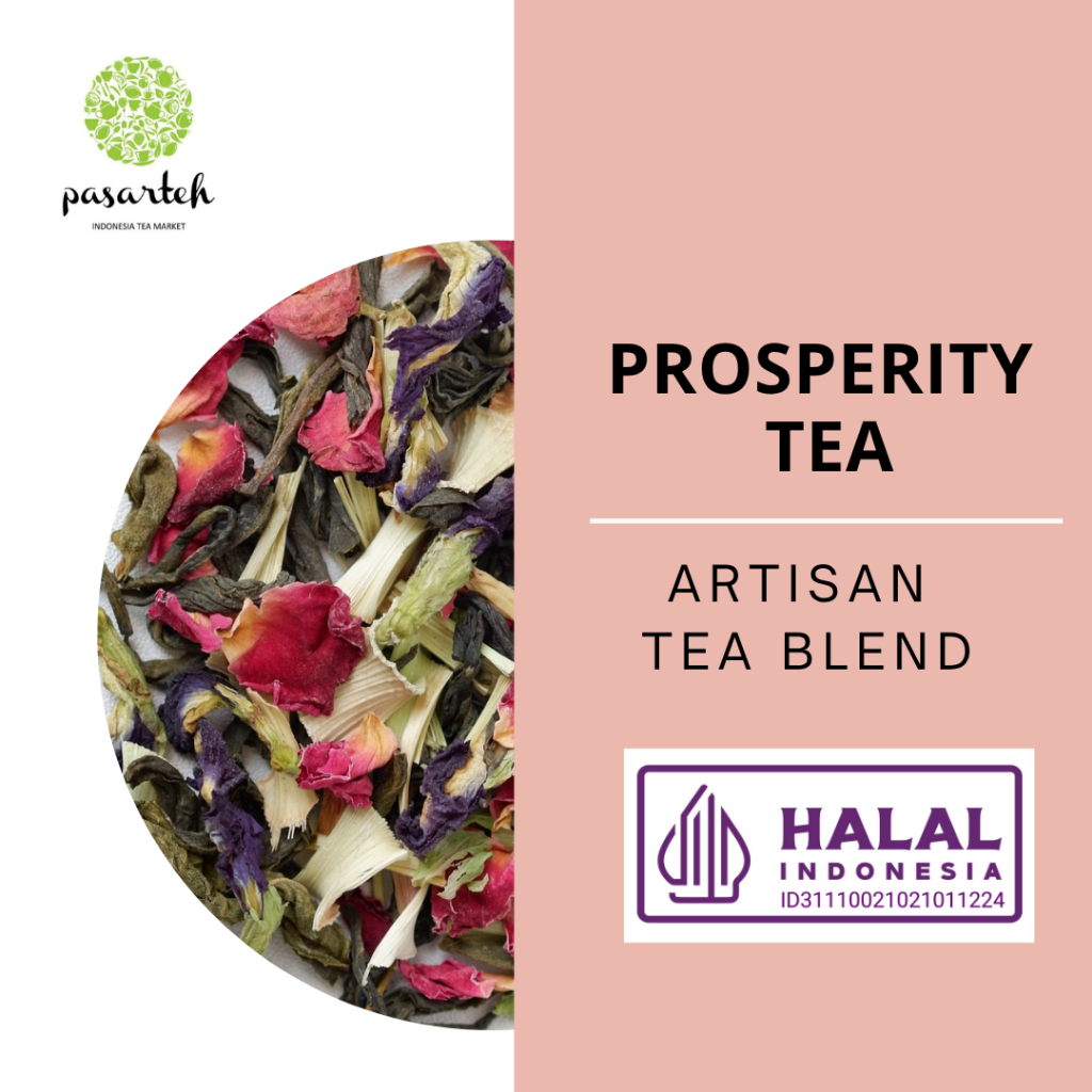 

[ pasarteh ] Prosperity Tea blend | Artisan Tea Blend | Artisan Tea | Premium Tea | Teh Jasmine