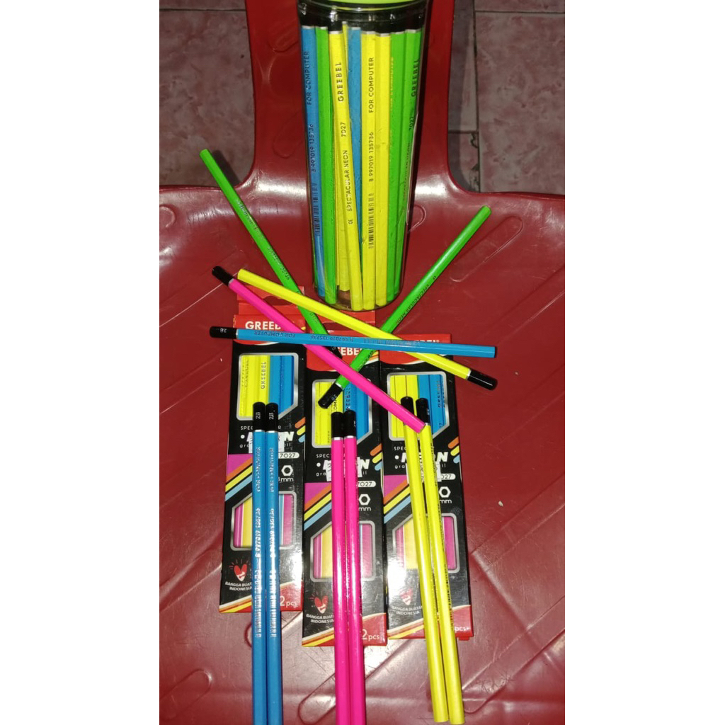 

Pensil 2B Grebell kualitas bagus isi 12 perkotak