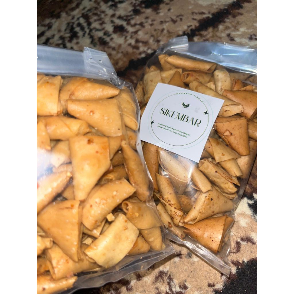 

SAMBOZA KERING 1KG ISI KACANG GURIH DAN LEZAT