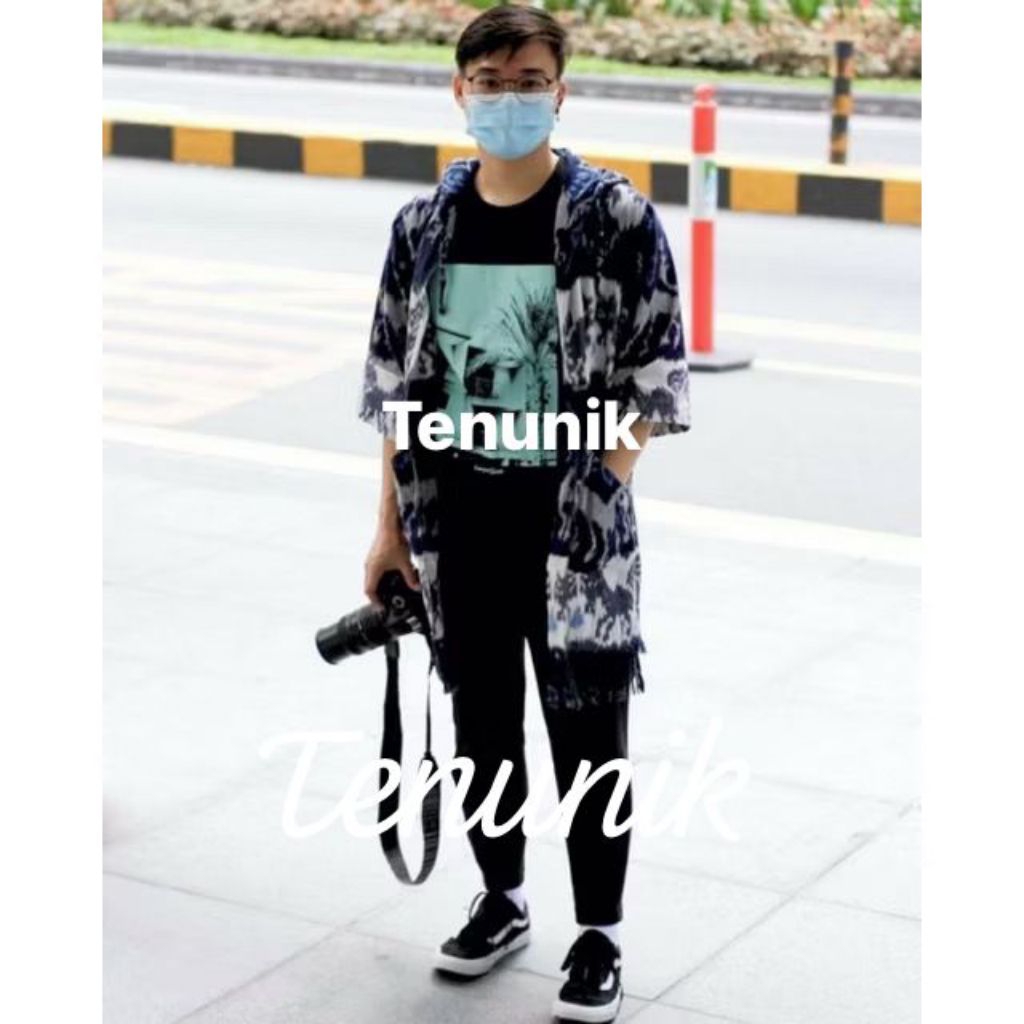 Hoodie tenun - Hoodie etnik - Kardigan tenun - kardigan etnik - baju tenun