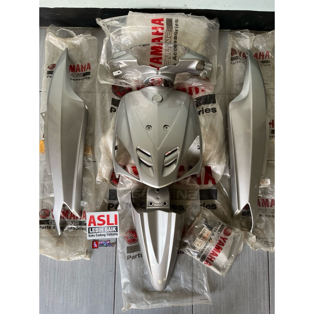 Cover Body Yamaha Mio Sporty Perak Silver Original