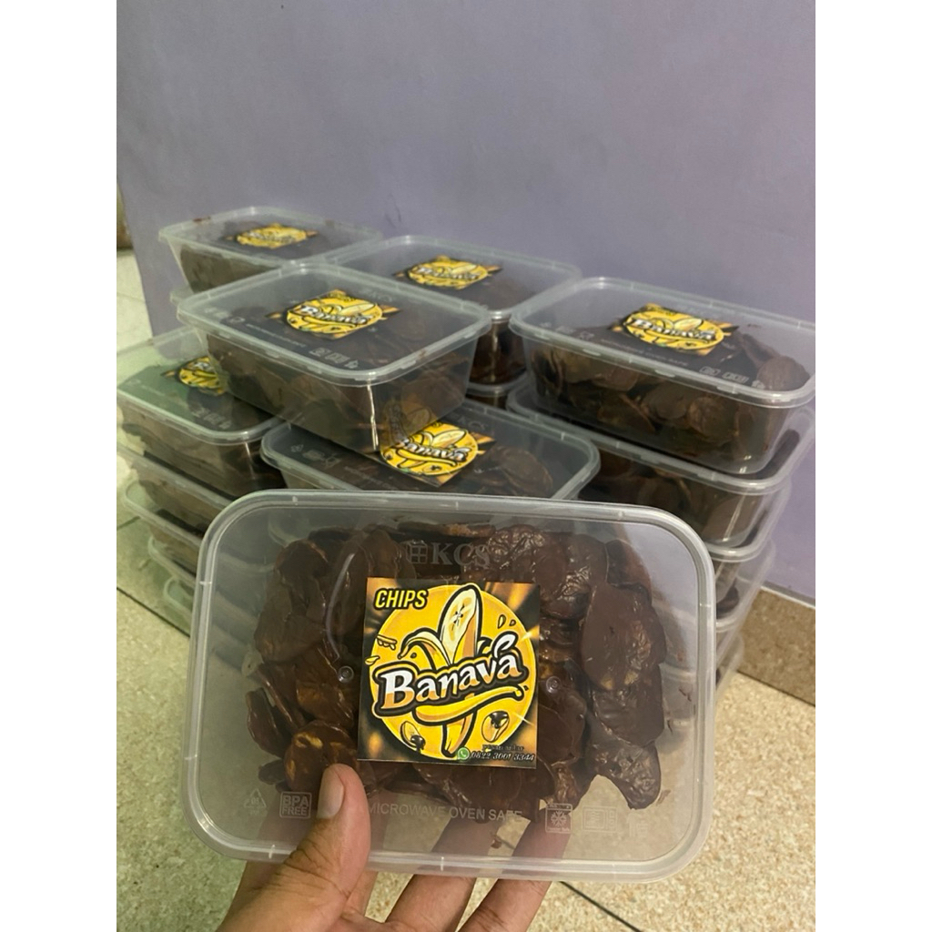 

Keripik Pisang Lumer Rasa Coklat