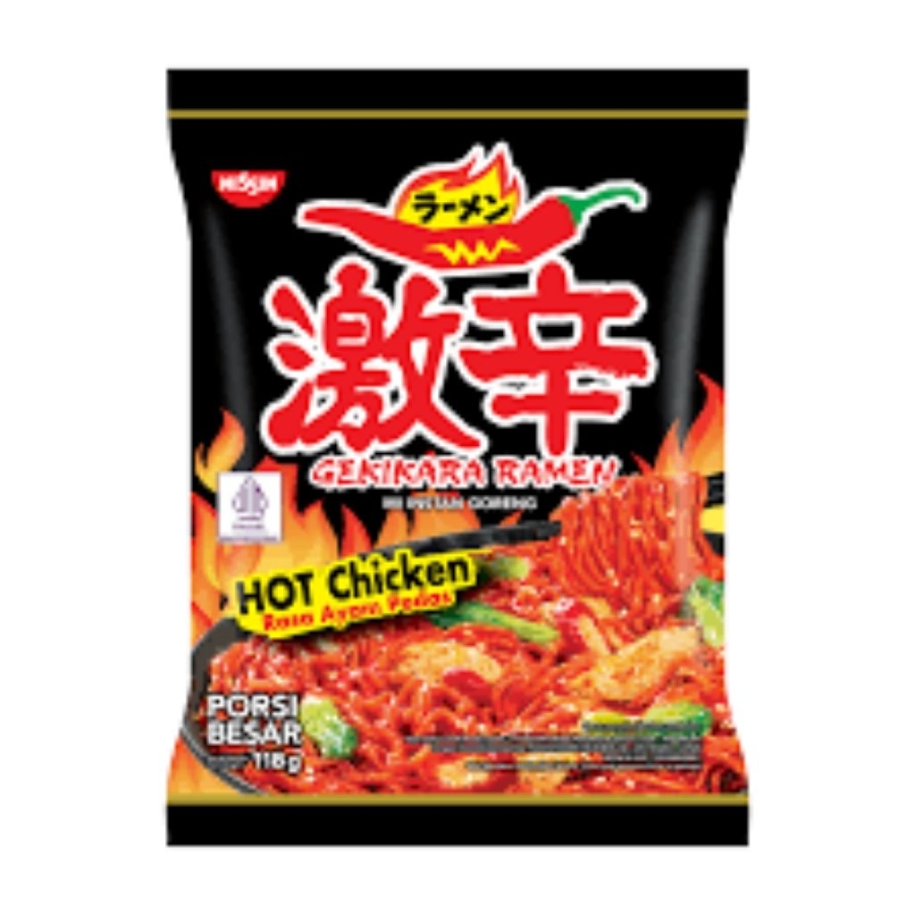 

NISSIN GEKIKARA RAMEN HOT CHICKEN 120 GRAM
