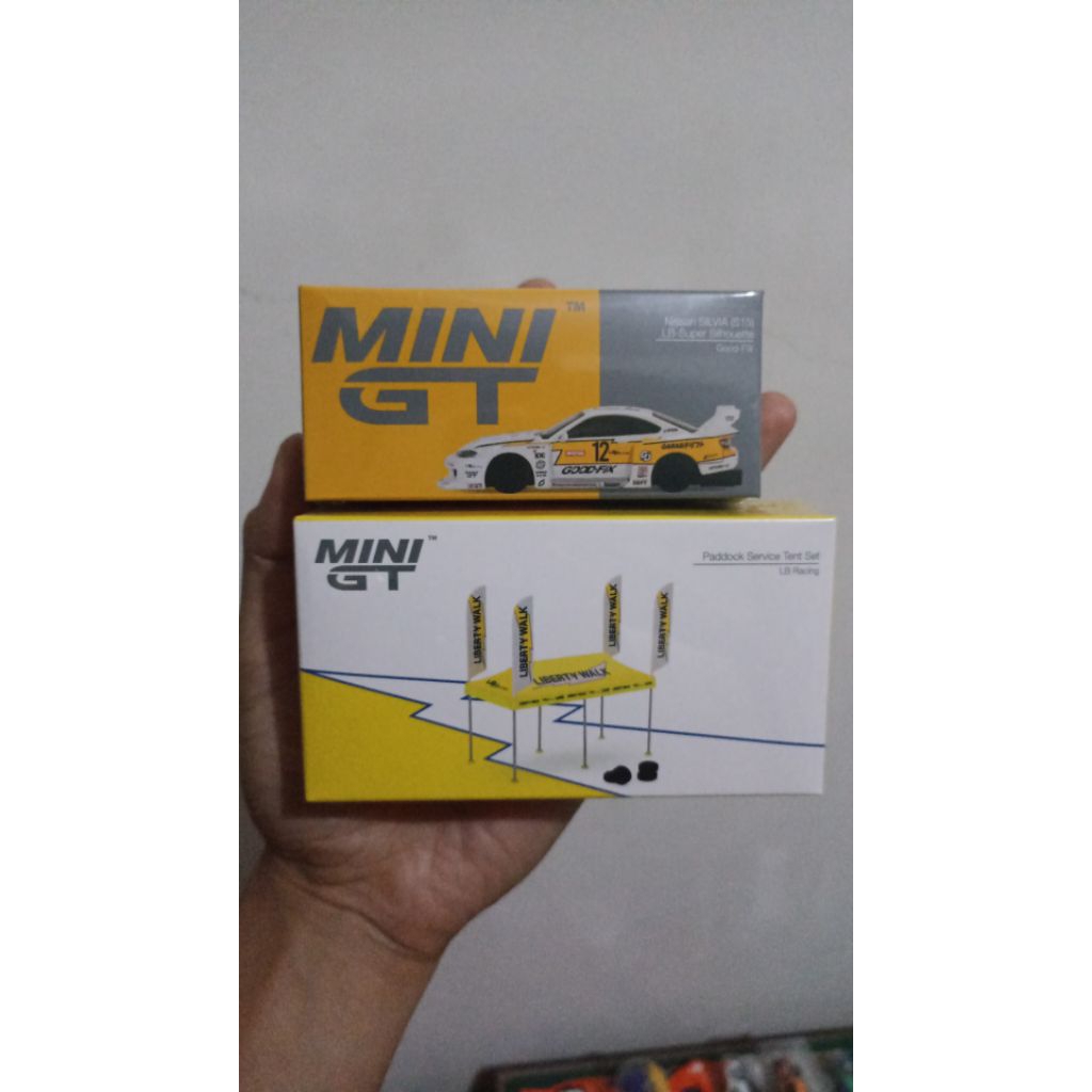 sepasang mini gt garasi drift lbwk + tenda lbwk