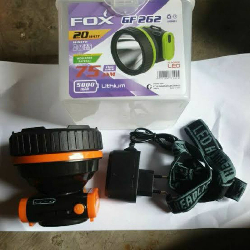 senter kepala fox 262