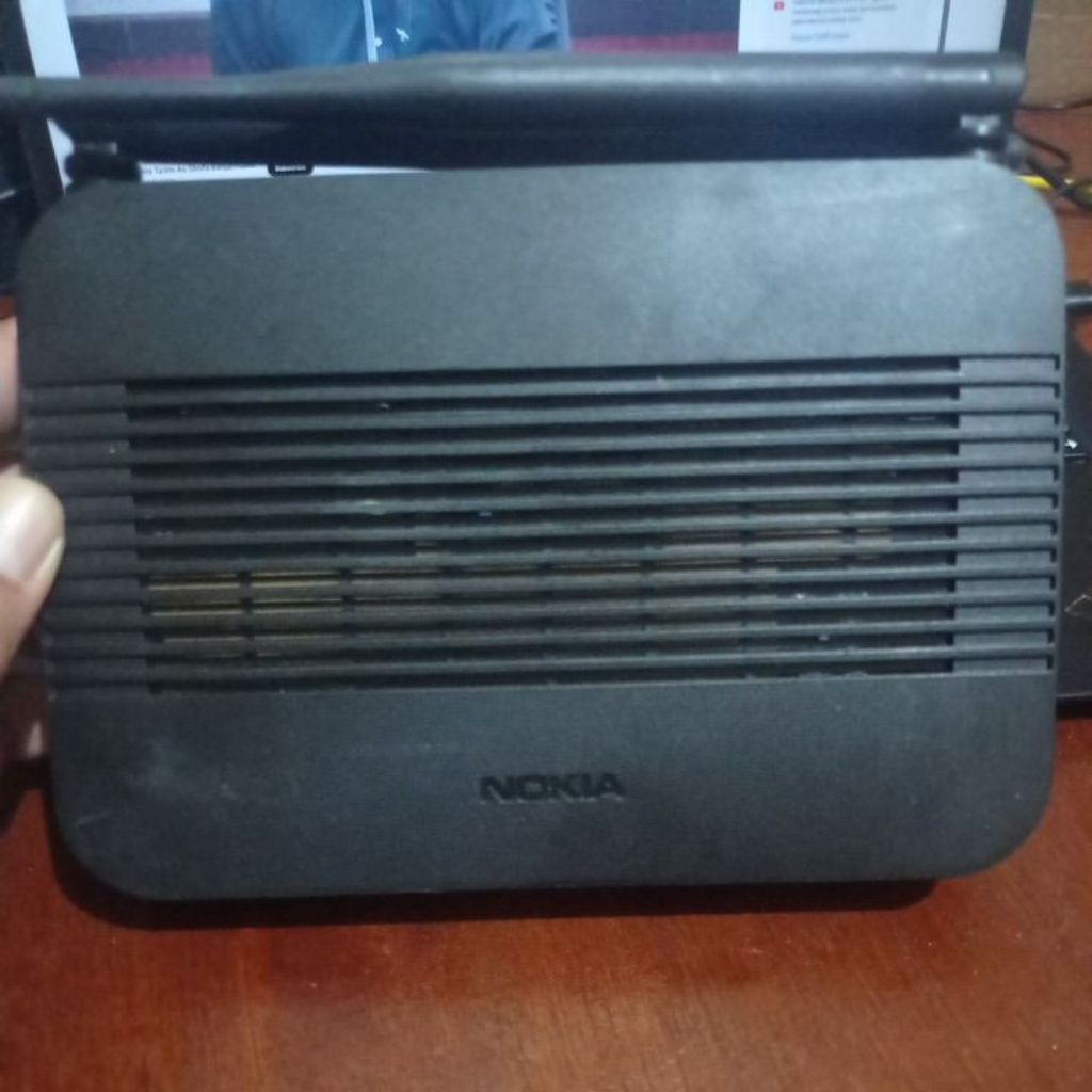ONT ONU MODEM ROUTER NOKIA G-240W-L PORT BIRU GPON