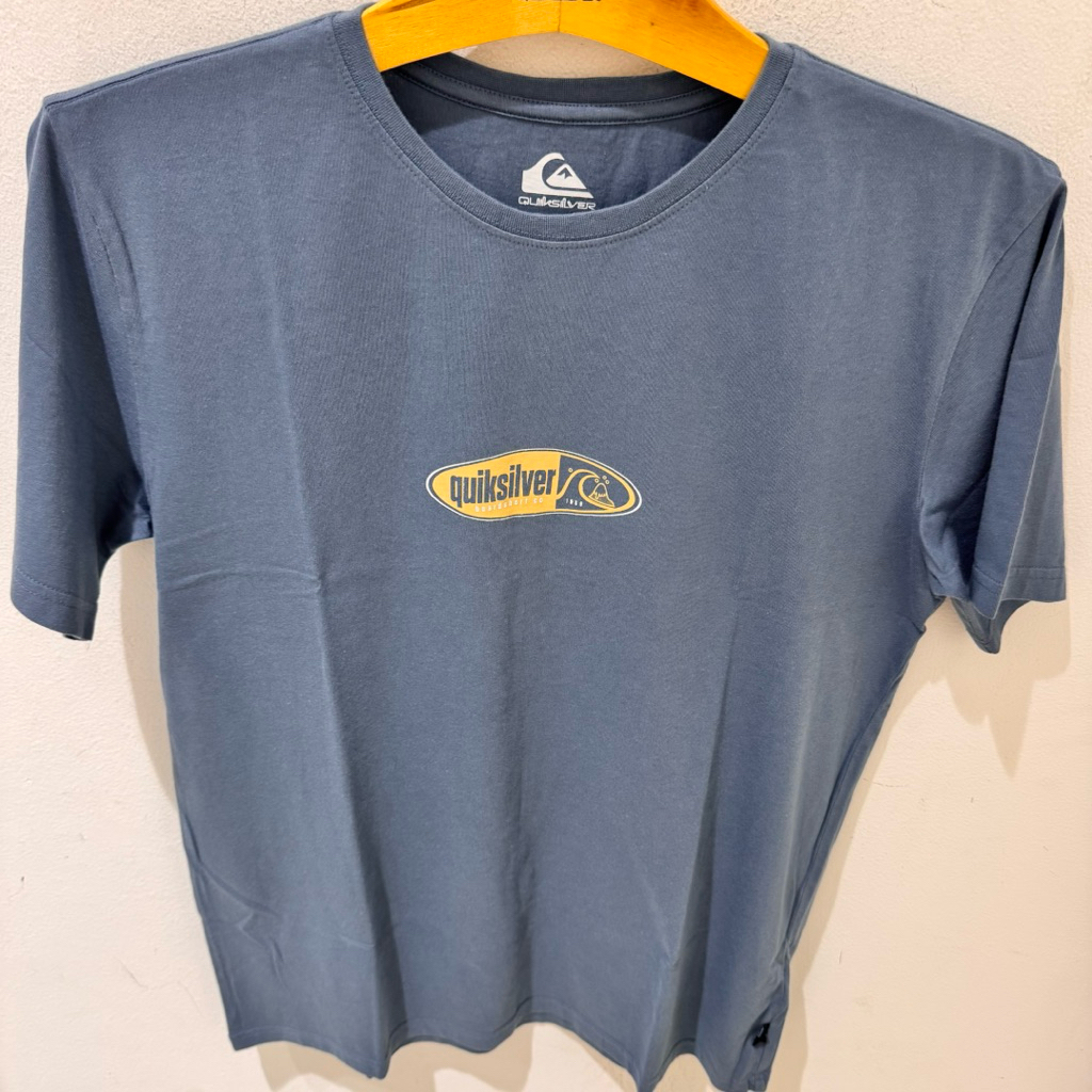 BAJU KAOS PRIA QUIKSILVER ORIGINAL CHANNEL FIX SS