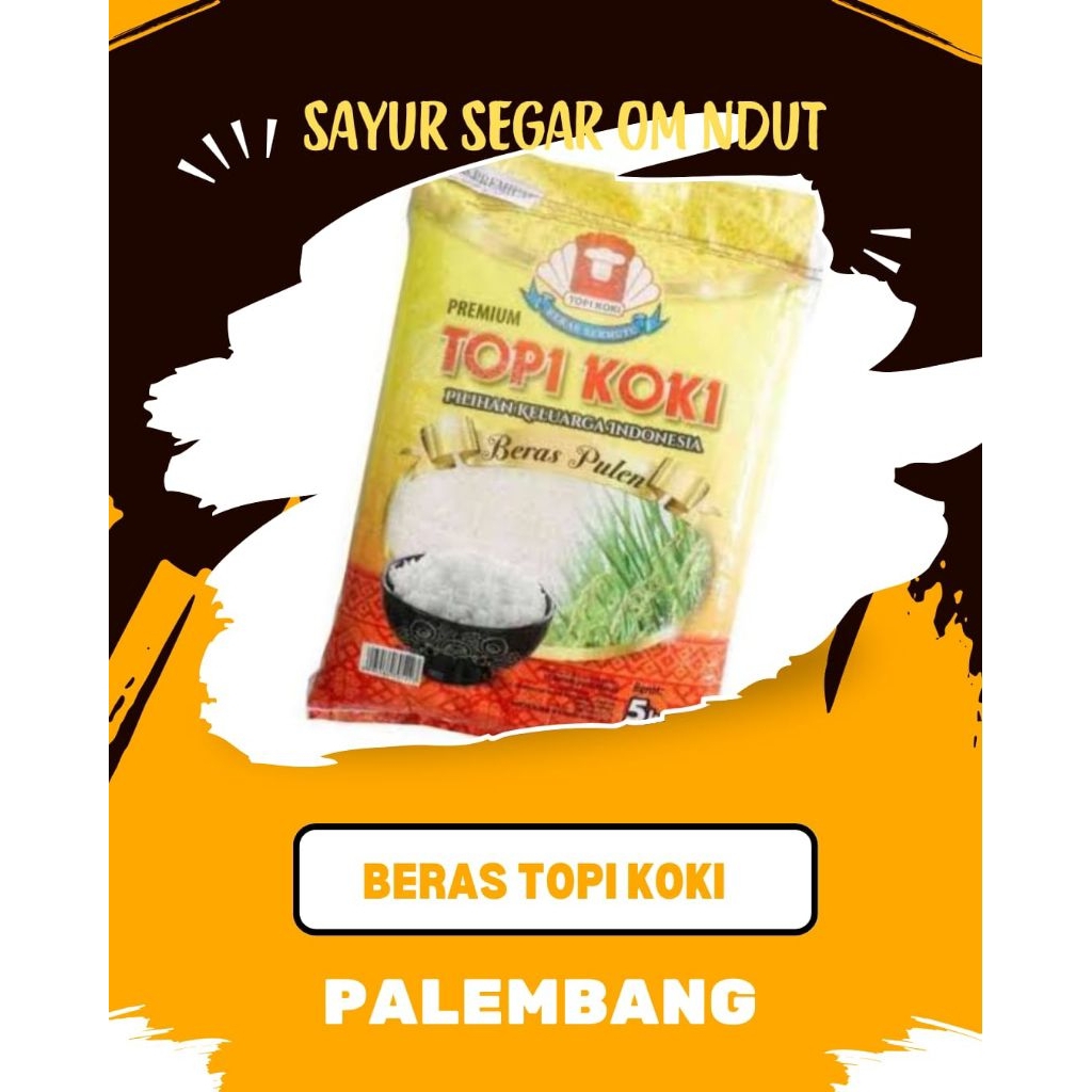 

BERAS TOPI KOKI - INSTAN PALEMBANG