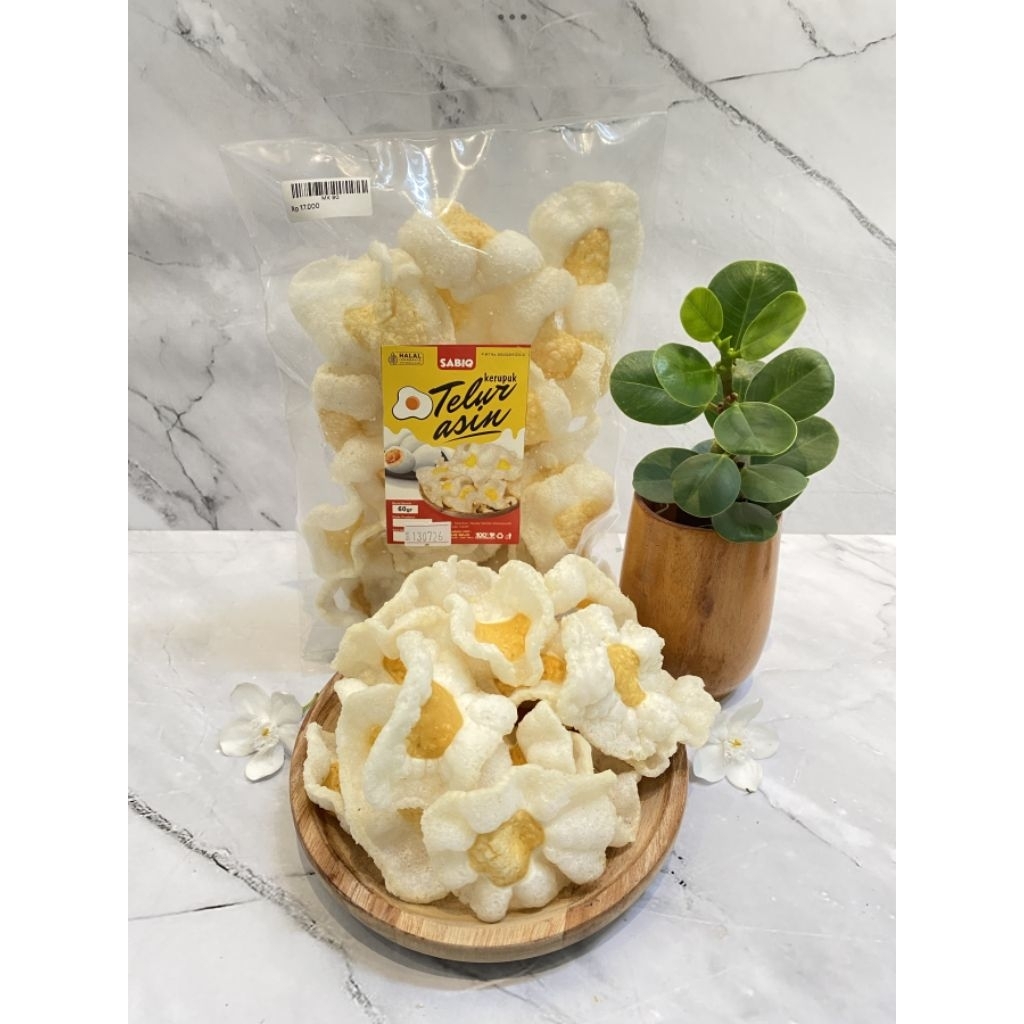 

Kerupuk Telur Asin - 60gr