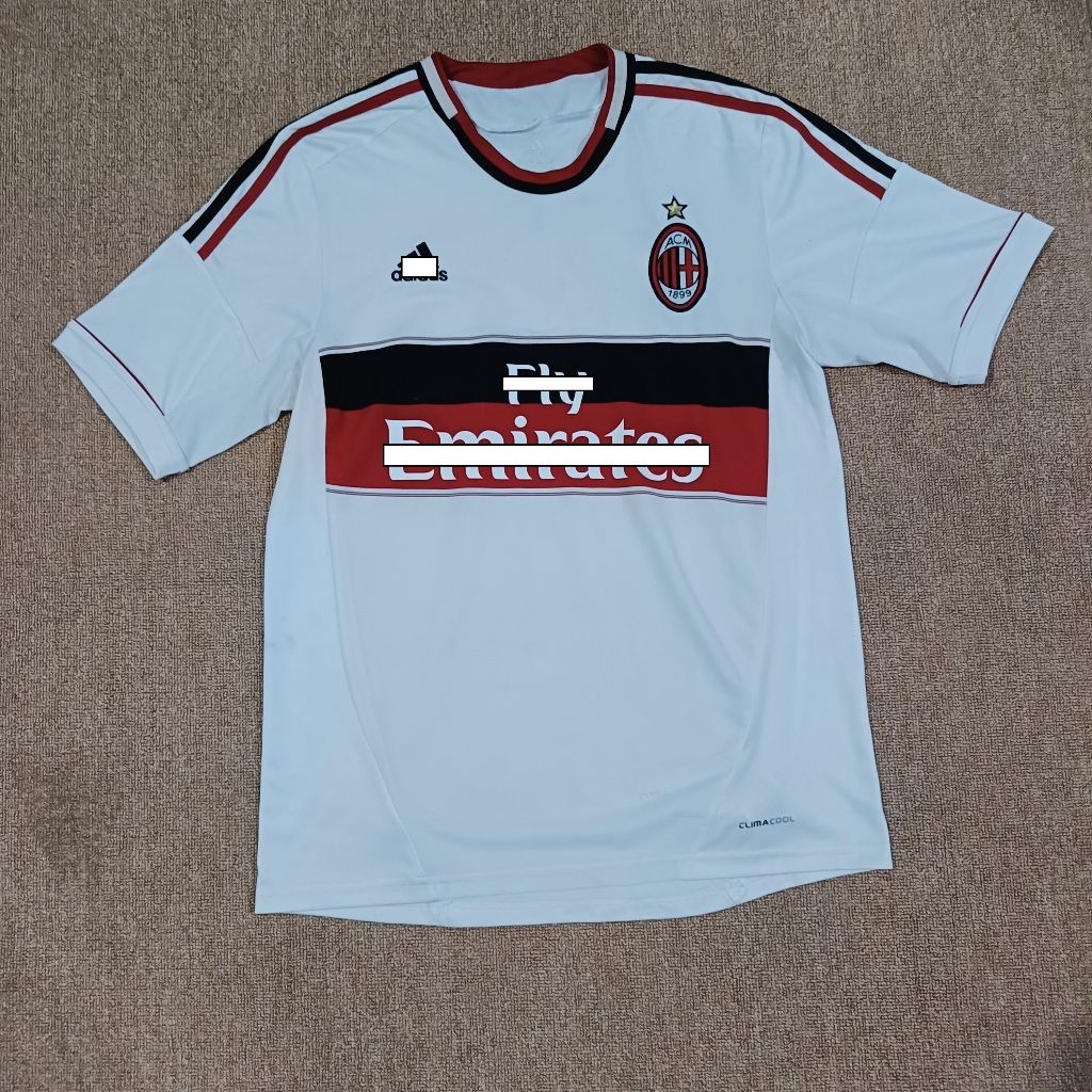 JERSEY RETRO MILAN AWAY 2013/2014 BAJU BOLA RETRO MILAN AWAY 2013/2014 2010 2011 2012 2013 2014 2015