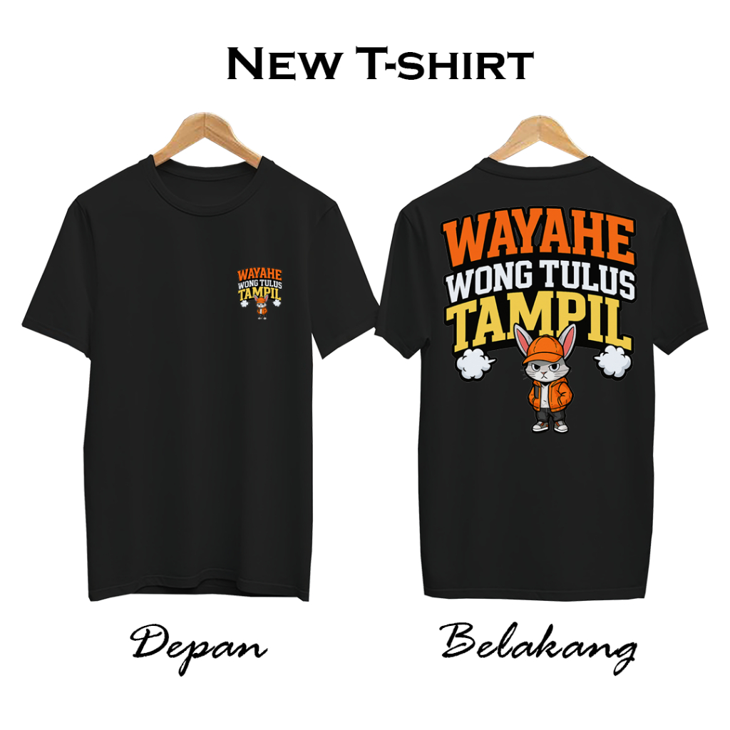new t-shirt wayahe wong tampil tulus // new release baju kaos unisex terbaru / kaos trending viral