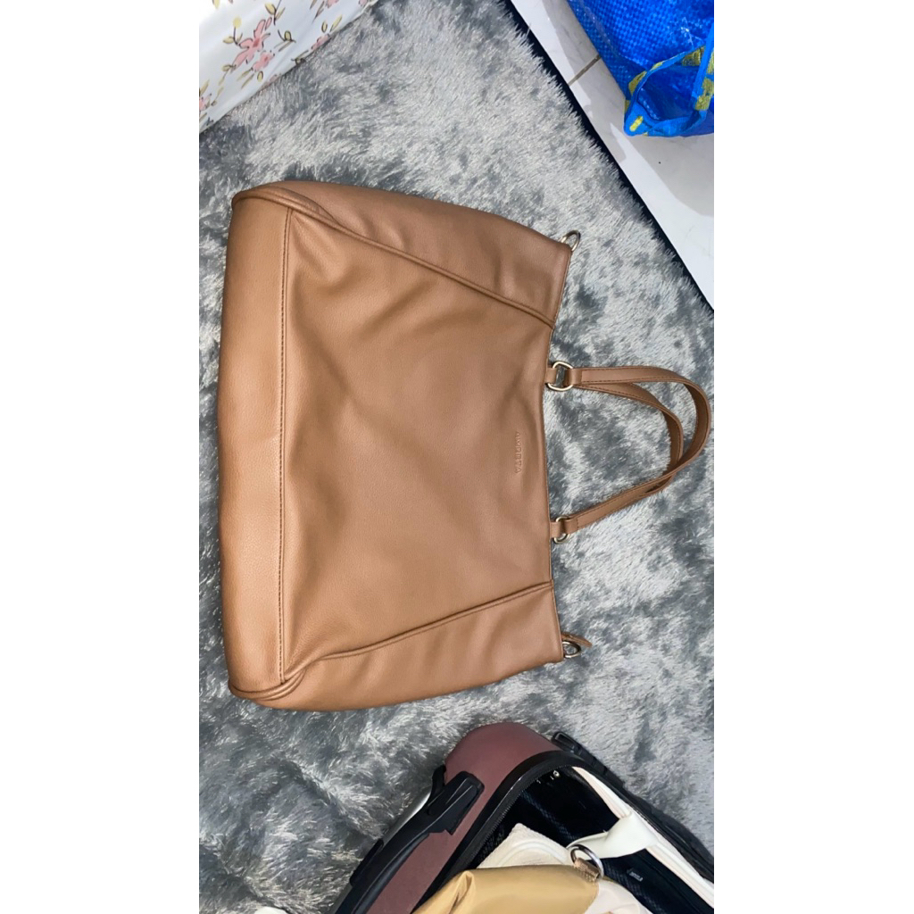 Tas Amreta Coklat - Preloved