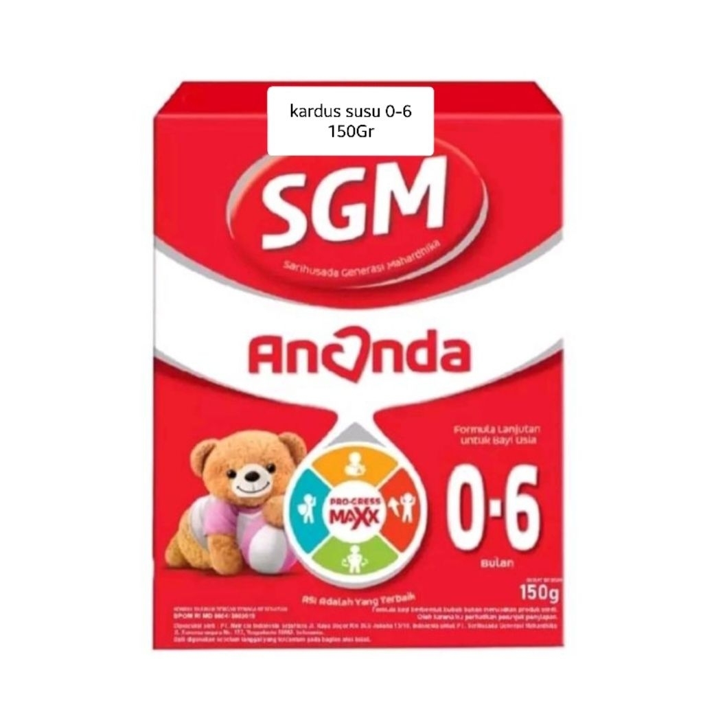 

KARDUS SUSU SGM 06 120gr & 150gr