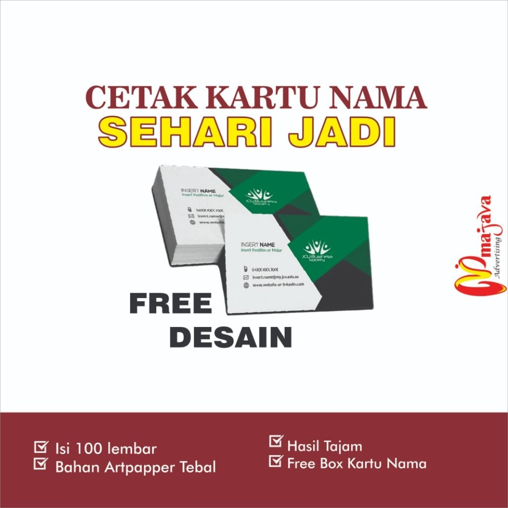 

CETAK KARTU NAMA SEHARI JADI FREE DESAIN