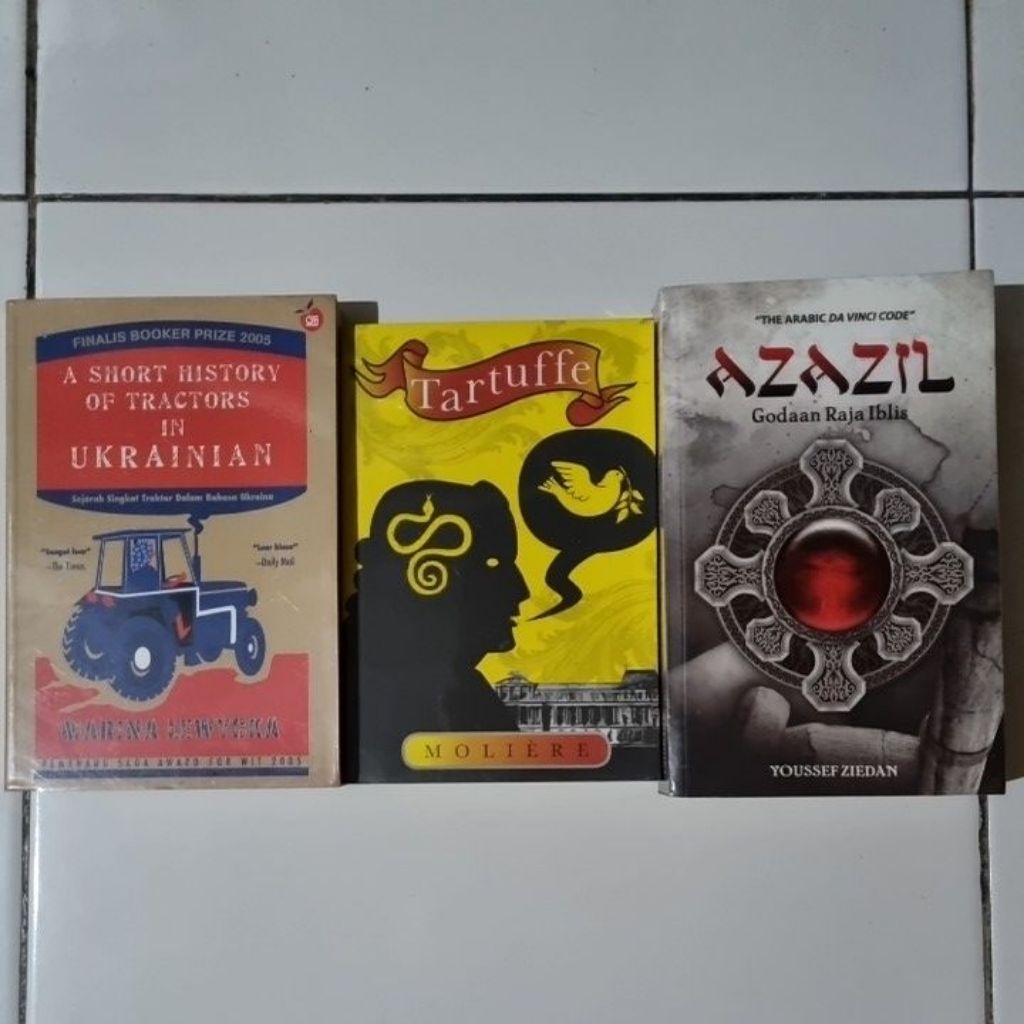 Aneka Novel Preloved Original Terjemahan | Azazil The Arabic Da Vinci Code by Youssef Ziedan | Tartu