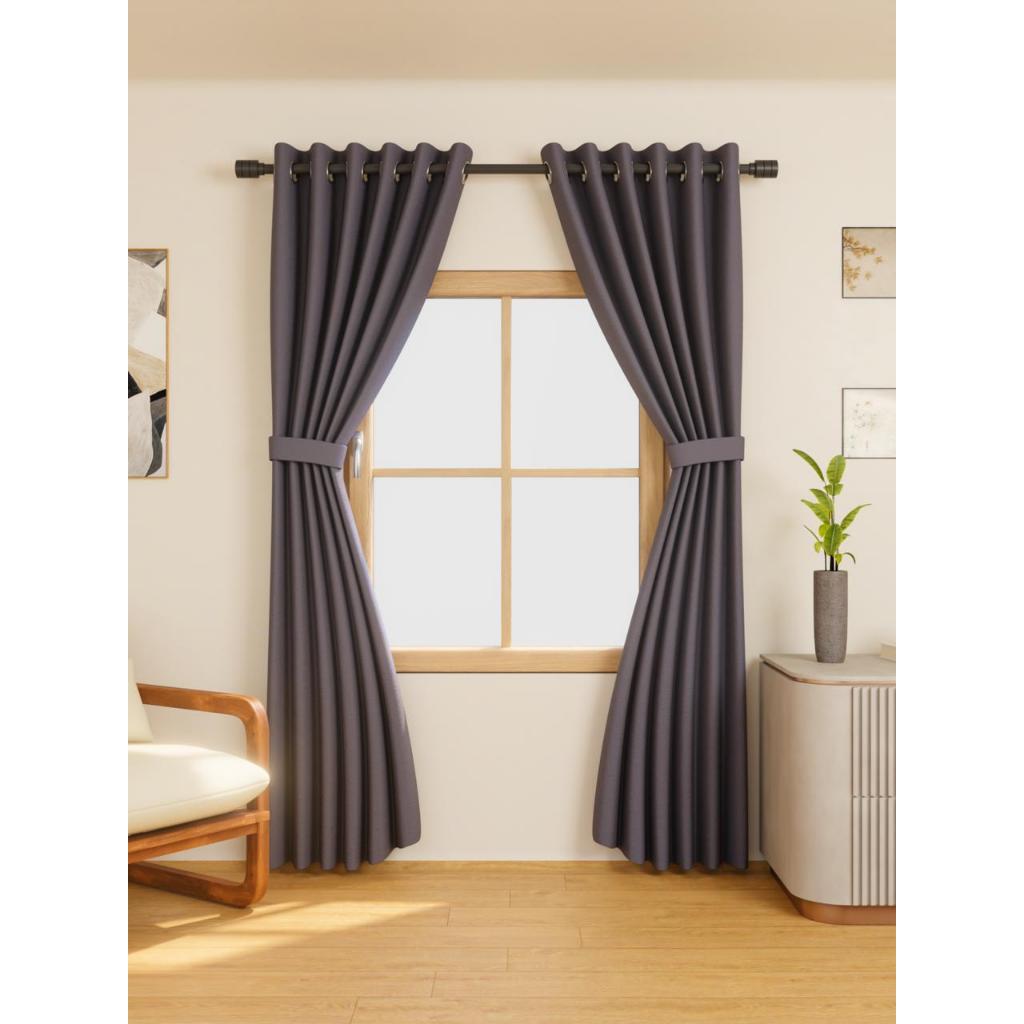 Gorden Blackout Arabella 6-18 Gelombang, T250-270- Jendela Kamar  Polos Mewah Ruang Tamu Kolong Dapu