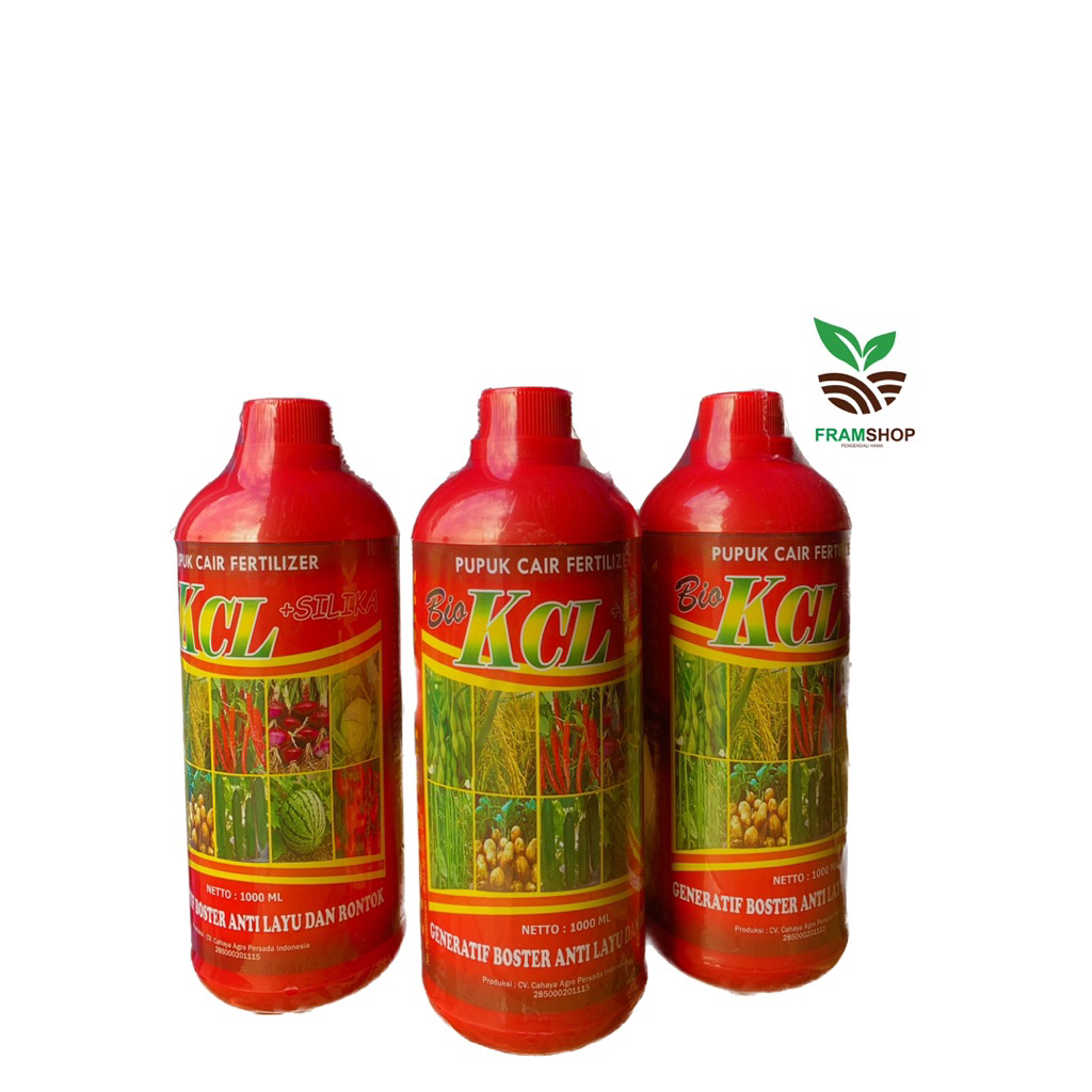 PUPUK CAIR BIO KCL KOCOR PLUS SILIKA 1L