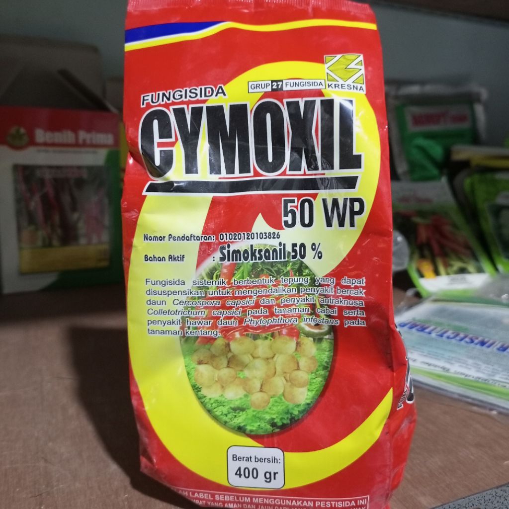 Fungisida cymoxil 50wp 400gr