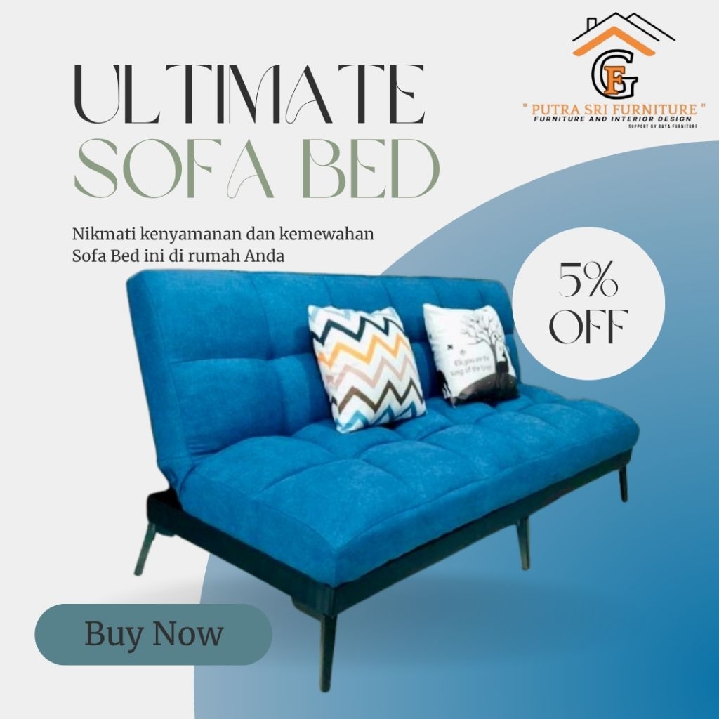 Sofa bed Minimalis / Sofa bed Lipat Minimalis