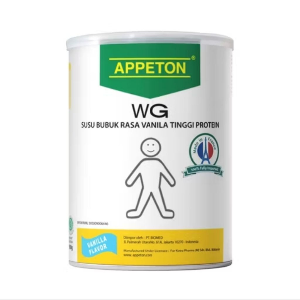 

appeton wg rasa vanila 900g